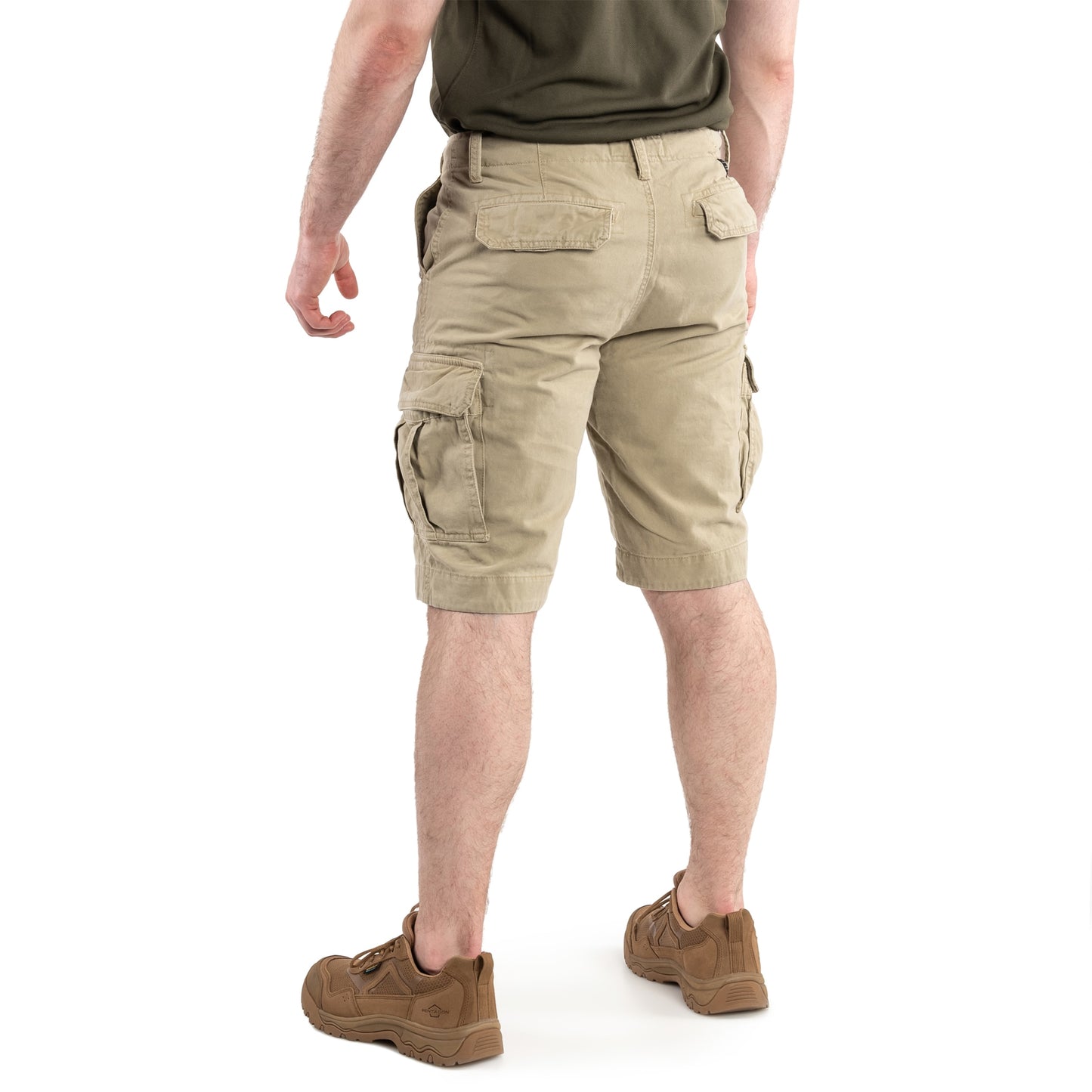 Szorty Mil-Tec Vintage Prewash - Khaki