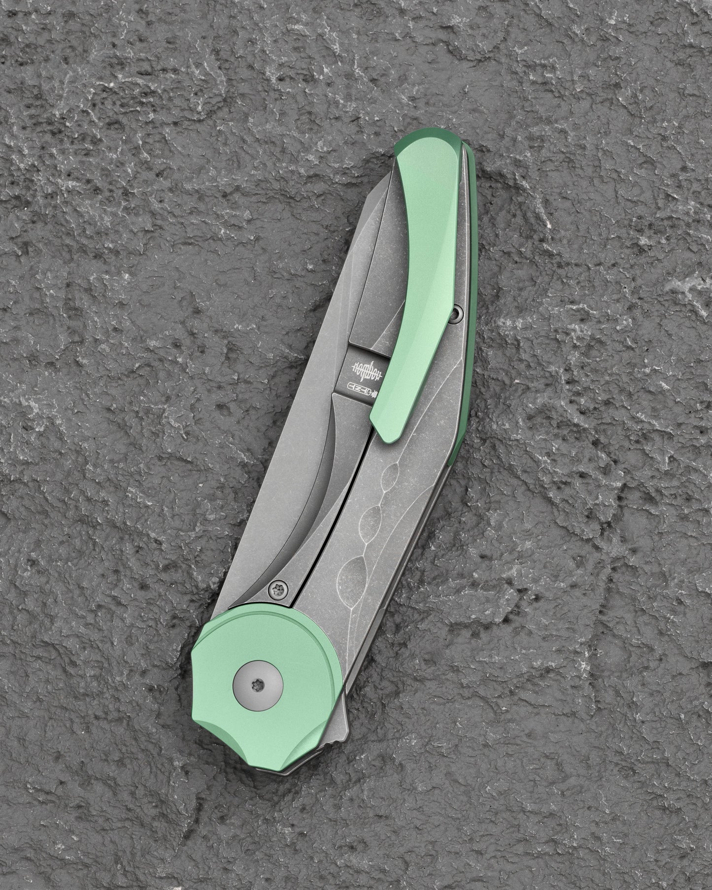 Nóż składany Bestech Knives Excentric - Dark Bead Blast/Stonewash