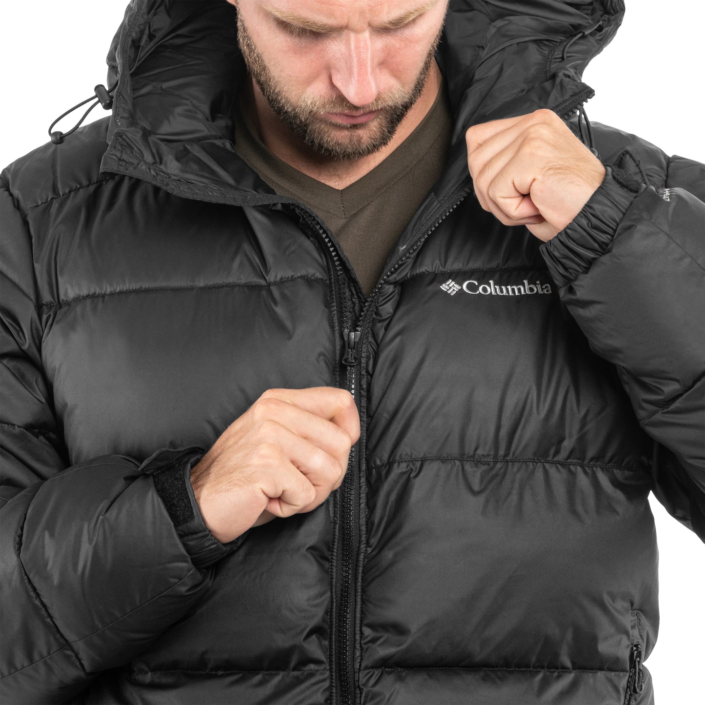 Kurtka Columbia Pike Lake II Hooded Jacket - Black