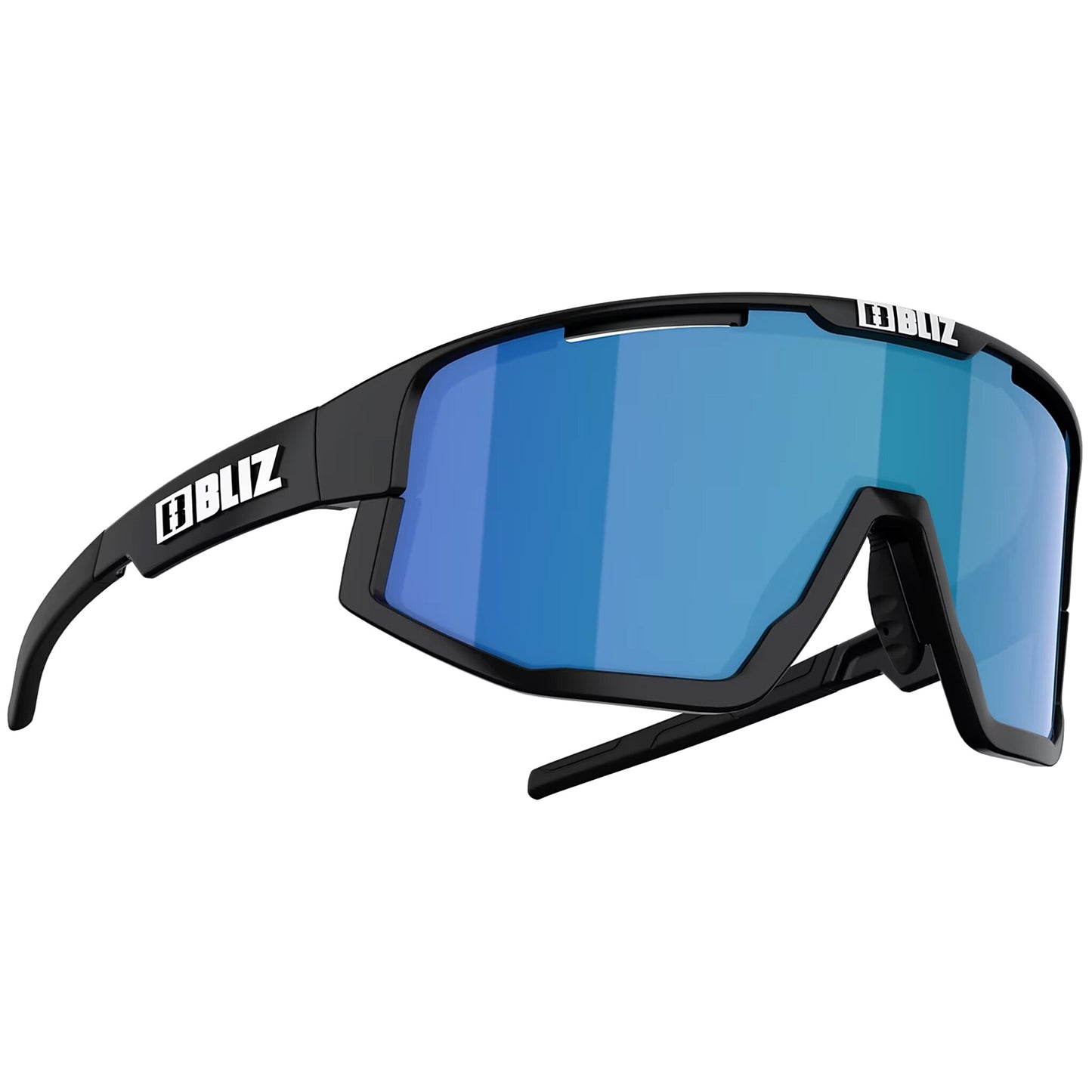 Okulary przeciwsłoneczne Bliz Fusion - Matt Black Smoke Blue