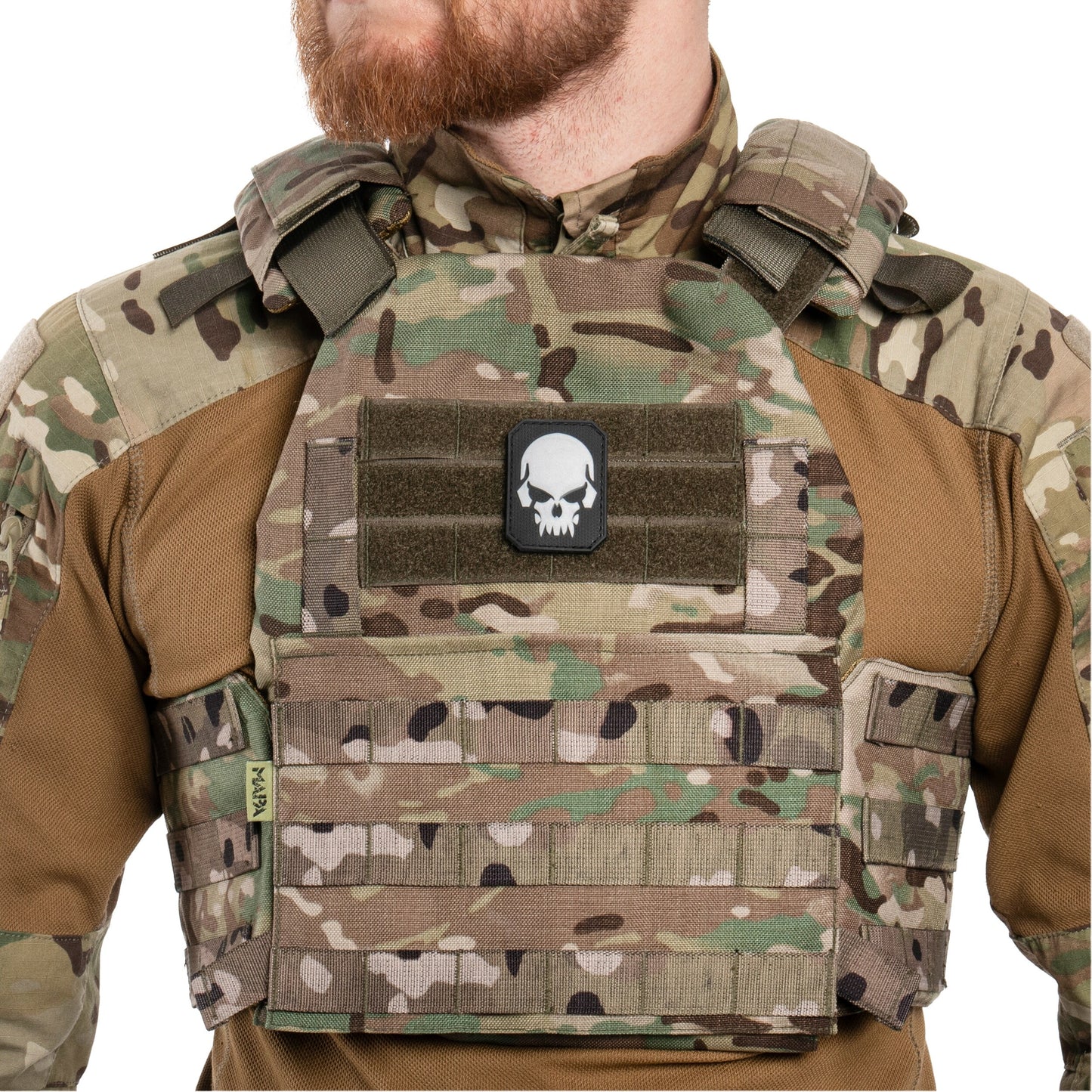 Naszywka Mil-Tec 3D Skull SM - Black