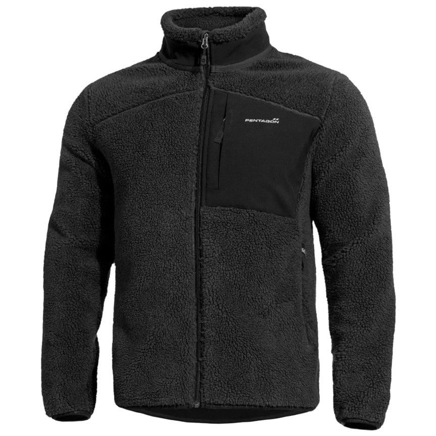 Polar Pentagon Summit Sherpa Fleece - Black