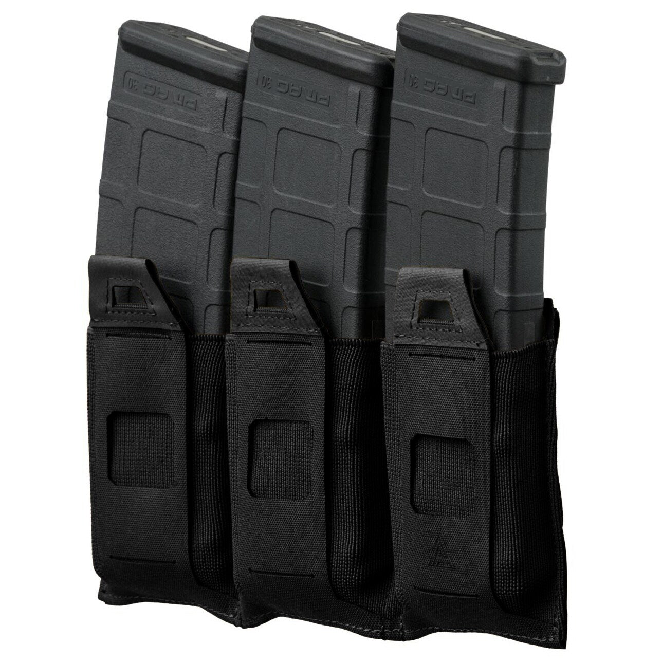 Ładownica Direct Action Triple Flat Magazine Pouch - Black
