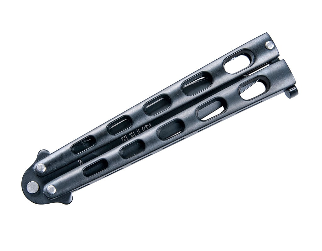 Nóż składany motylek Joker Zamak Black 10,5 cm