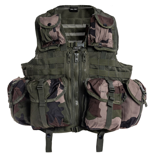 Kamizelka taktyczna Mil-Tec 8 Pockets Tactical Vest Modular System - CCE Camo
