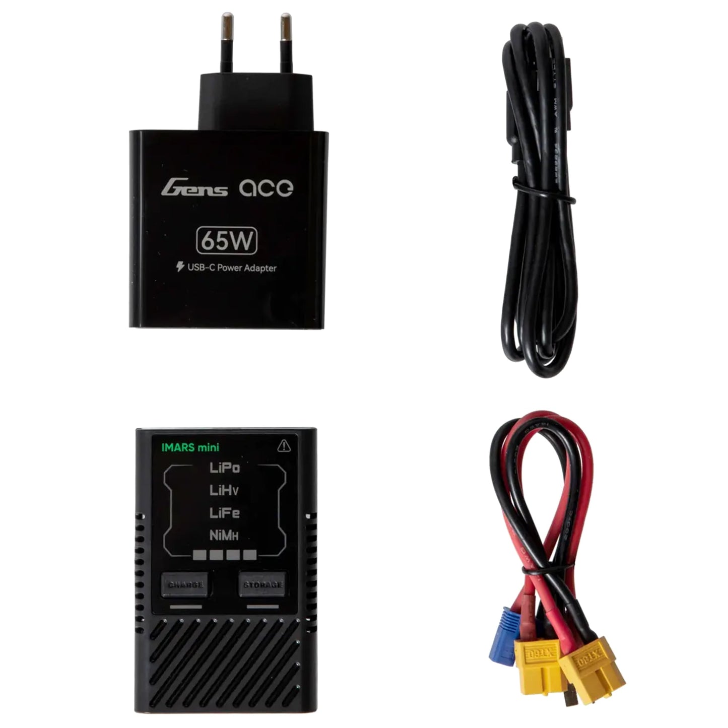 Ładowarka Gens Ace iMars USB-C Mini z zasilaczem 65W
