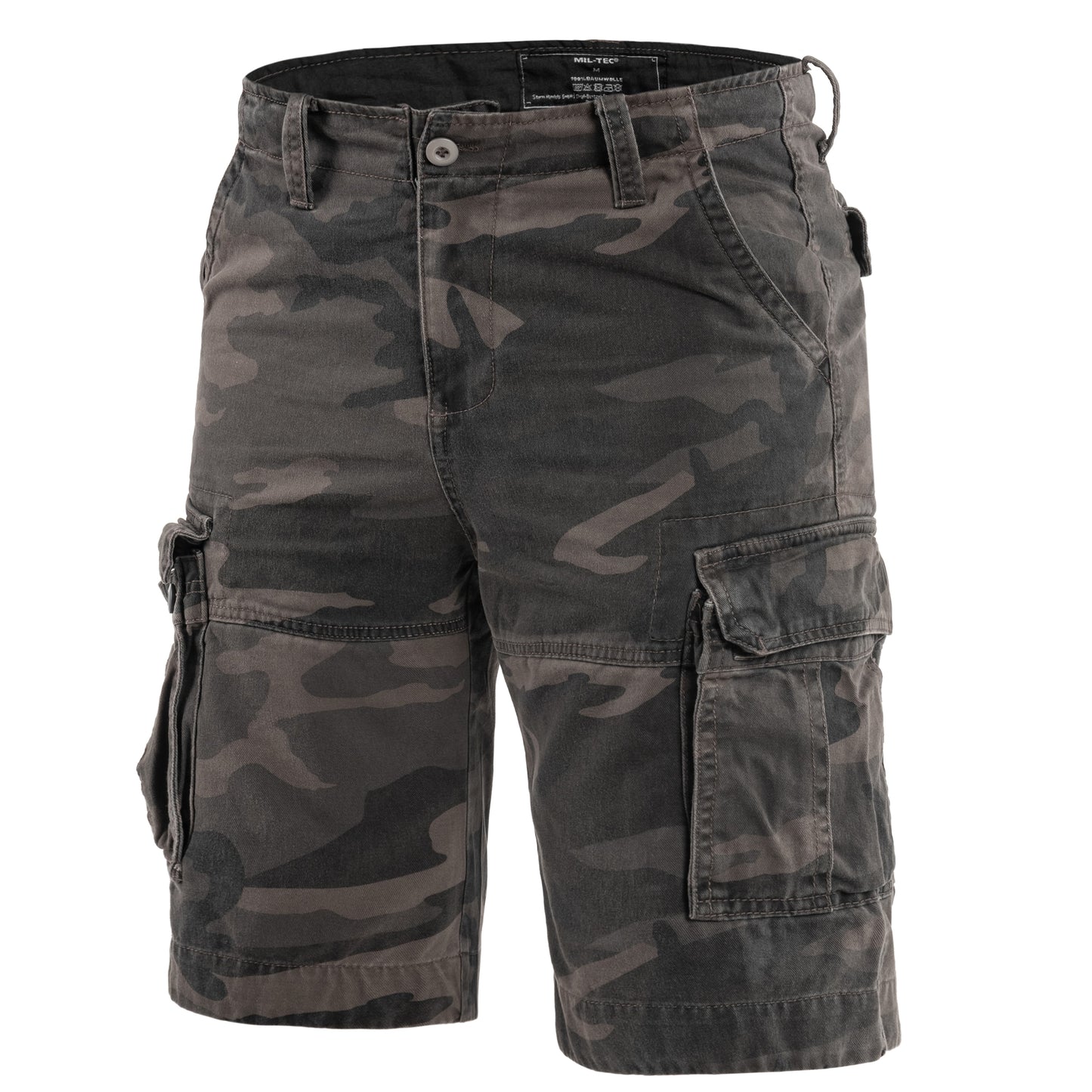 Szorty Mil-Tec Vintage Prewash - Dark Camo