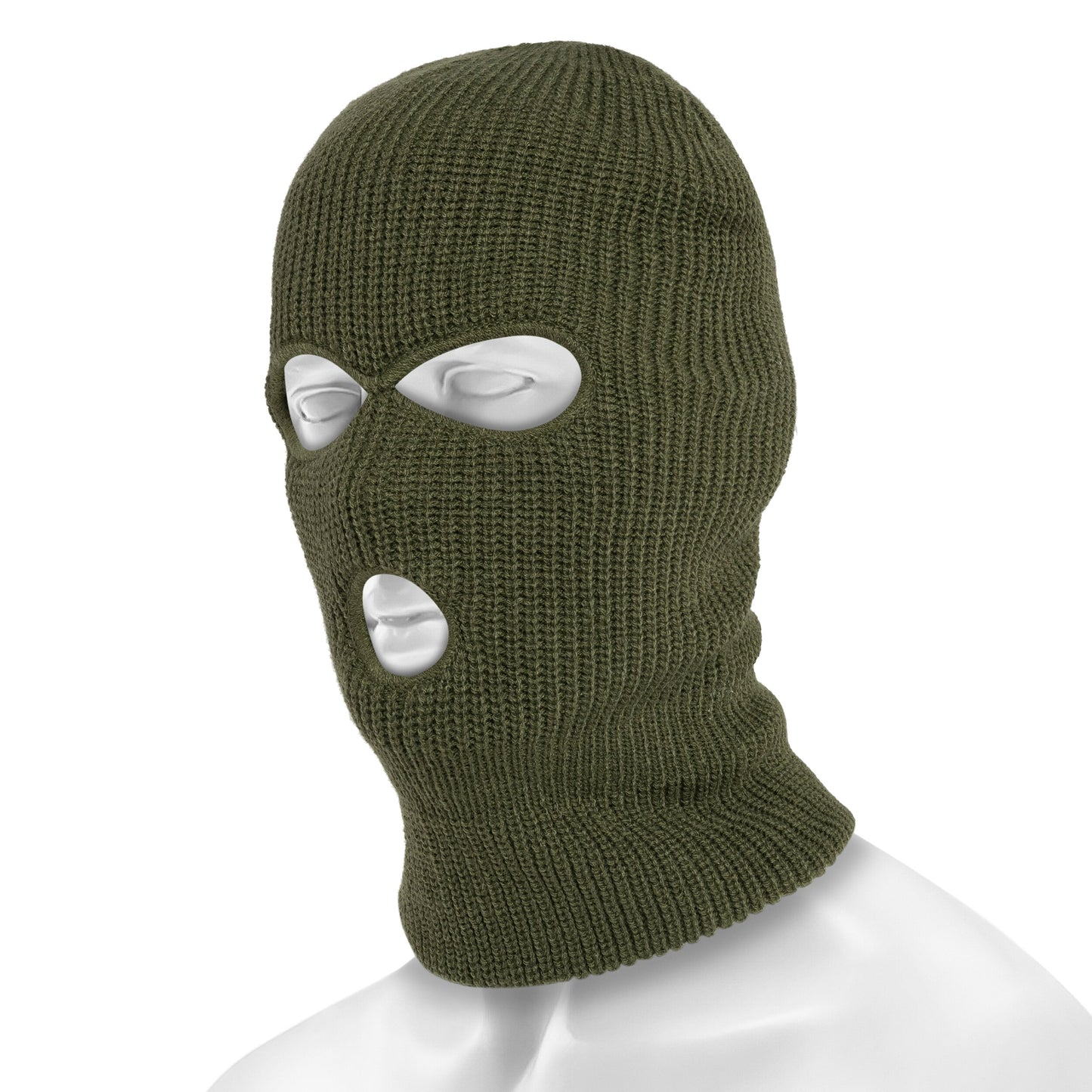 Kominiarka Mil-Tec Thinsulate z 3 otworami - Olive