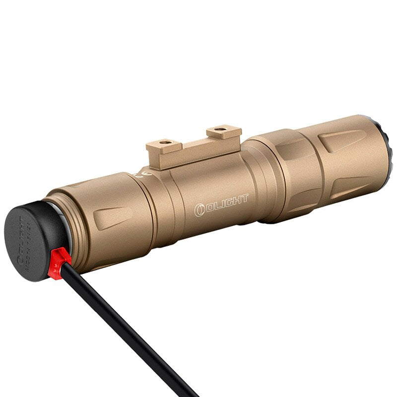 Latarka na broń Olight Odin S Desert Tan z montażem - 1500 lumenów