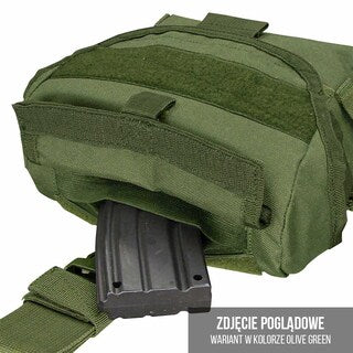 Udowa torba zrzutowa Condor Drop Leg Dump Pouch - Black