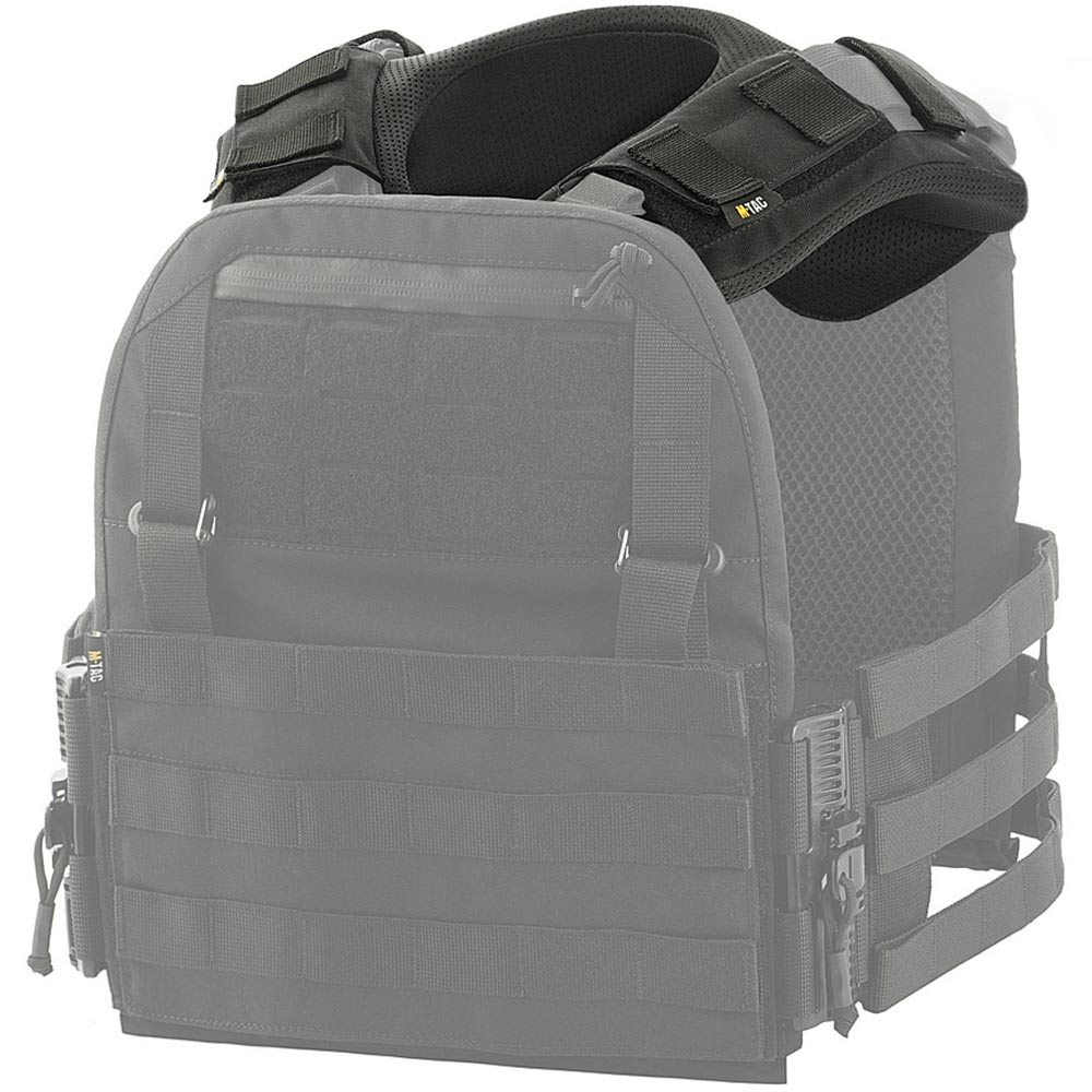 Nakładka naramienna M-Tac na kamizelkę Cuirass QRS - Black