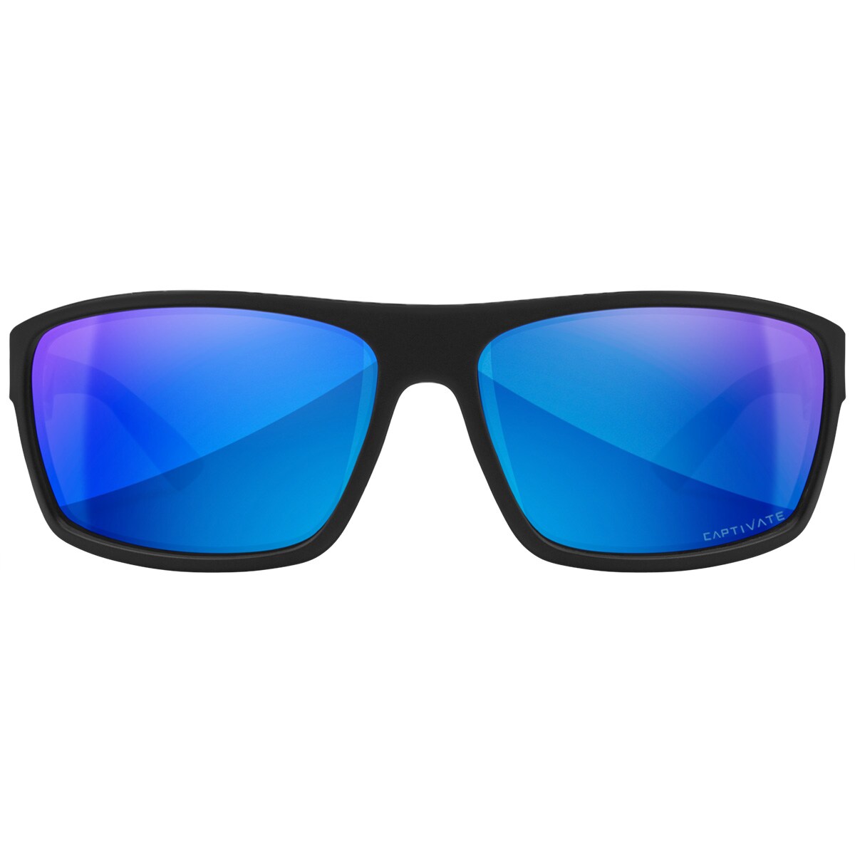 Okulary Wiley X Peak - Captivate Polarized Blue Mirror/Matte Black
