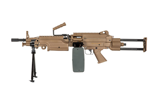 Karabin maszynowy AEG Specna Arms SA-249 PARA Core - tan