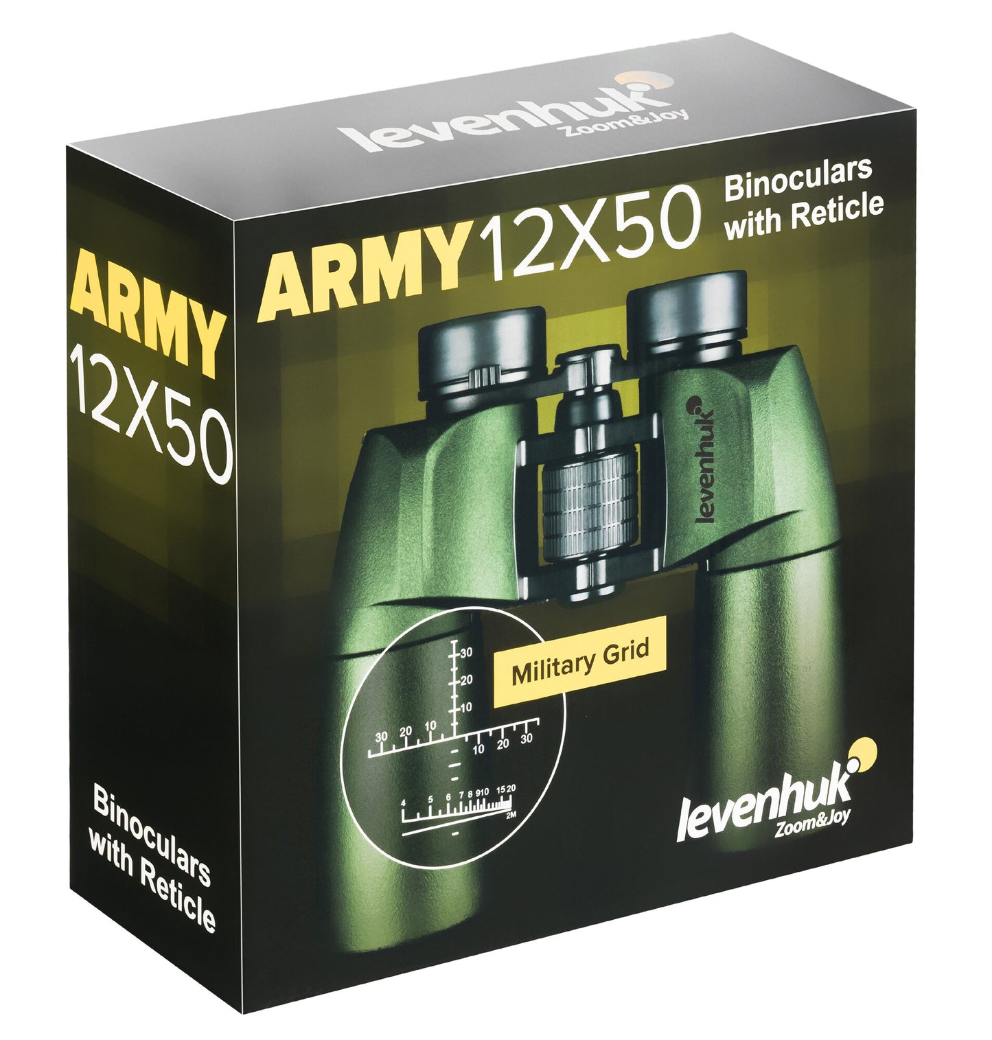Lornetka Levenhuk Army 12x50 z siatką celowniczą
