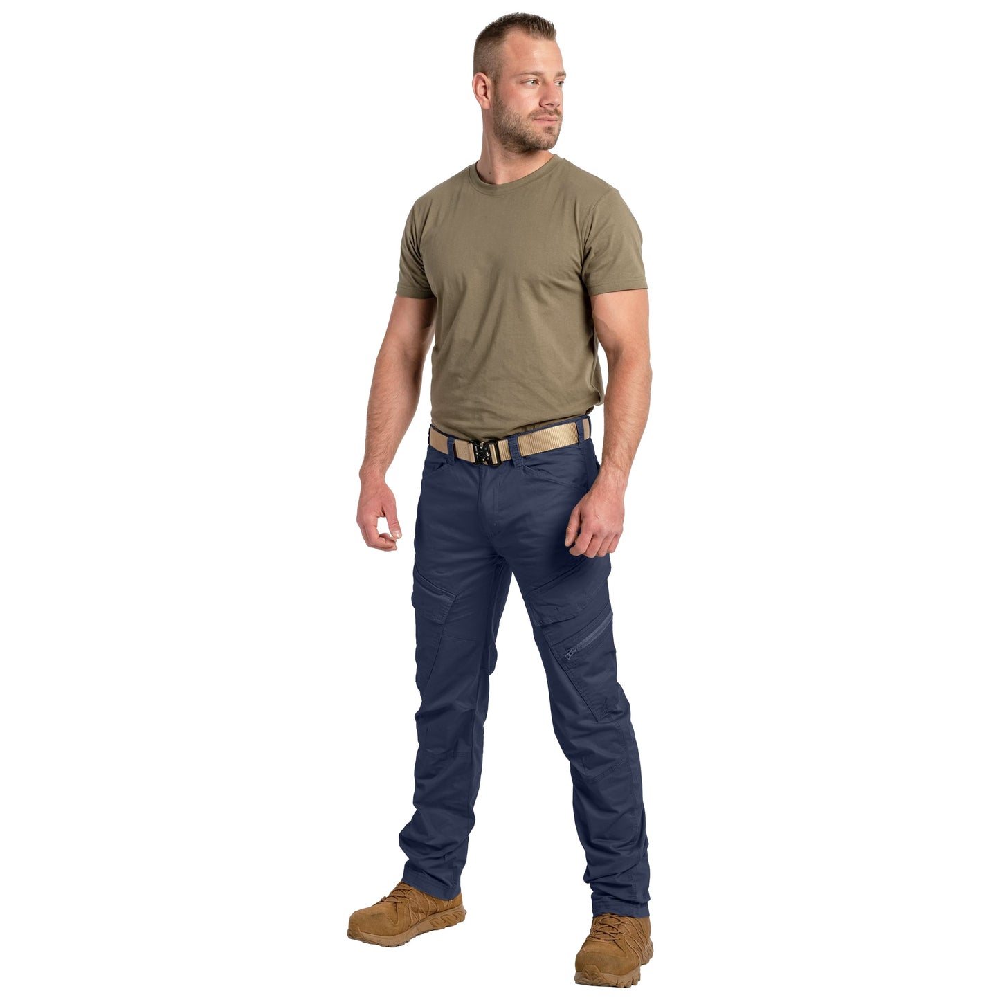 Spodnie Brandit Adven Slim Fit - Navy Blue