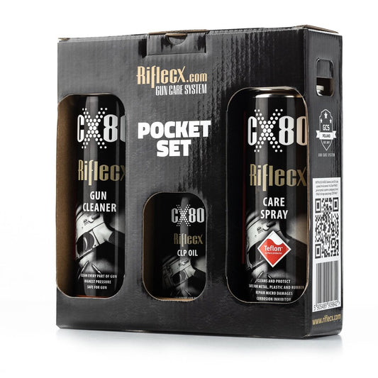 Zestaw do konserwacji broni RifleCX CX80 Pocket Set