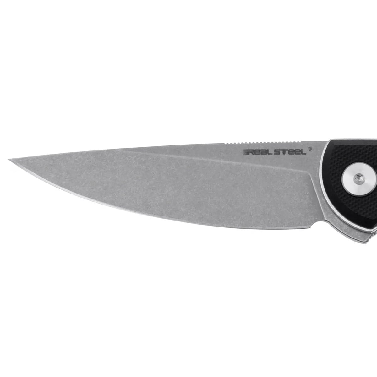 Nóż składany Real Steel Valore Silver Blade 7091BS - Black