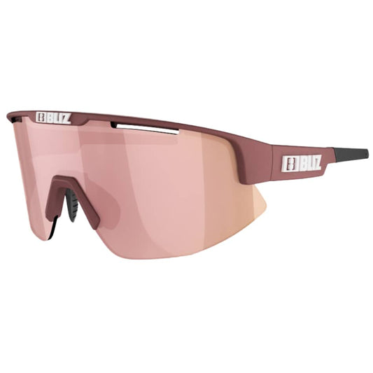 Okulary przeciwsłoneczne Bliz Matrix Small - Matt Burgundy/Brown Rose