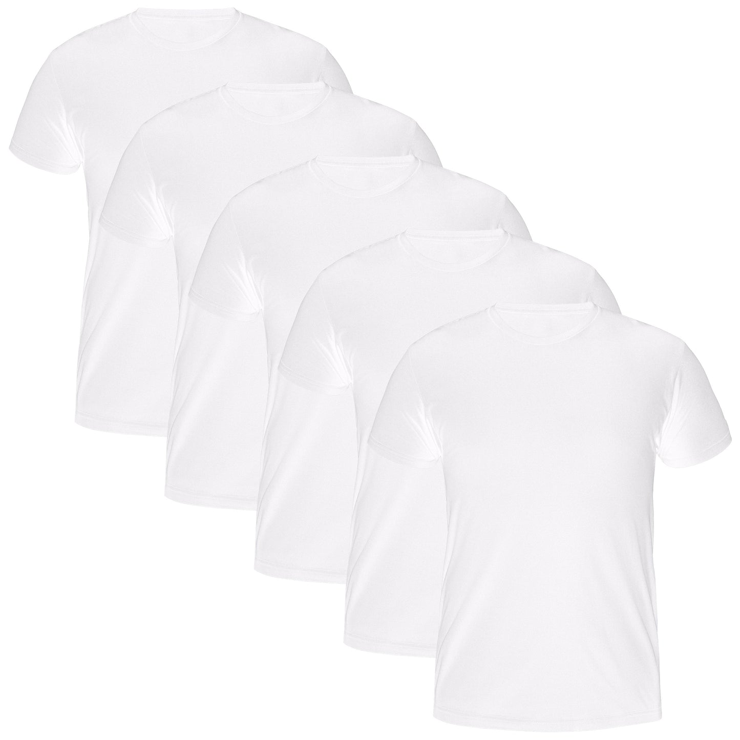 Koszulka wojskowa T-shirt White - 5 szt.