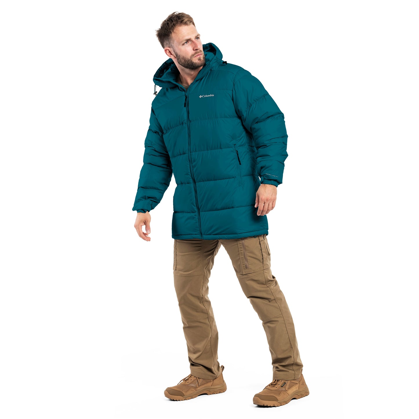 Kurtka Columbia Pike Lake Puffer Parka - Night Wave