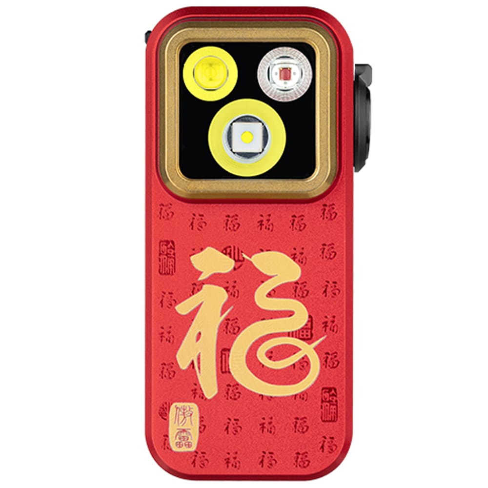 Latarka akumulatorowa Olight Oclip Pro Fortune Snake Special Edition - 500 lumenów