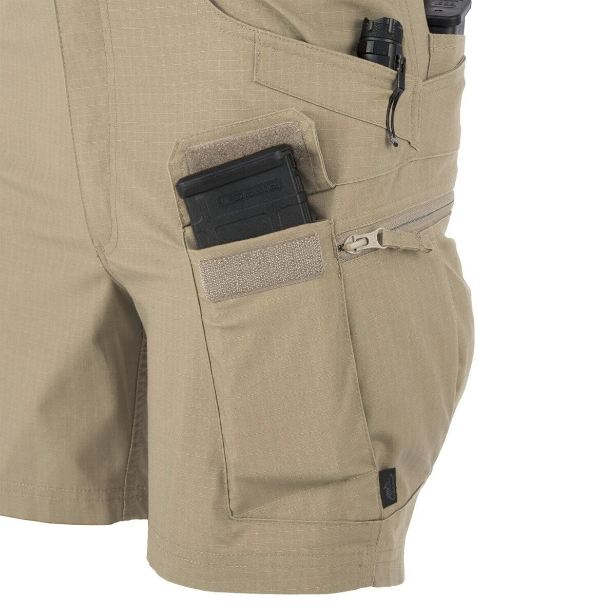 Szorty Helikon PoliCotton Rip-Stop UTS 6" - Khaki