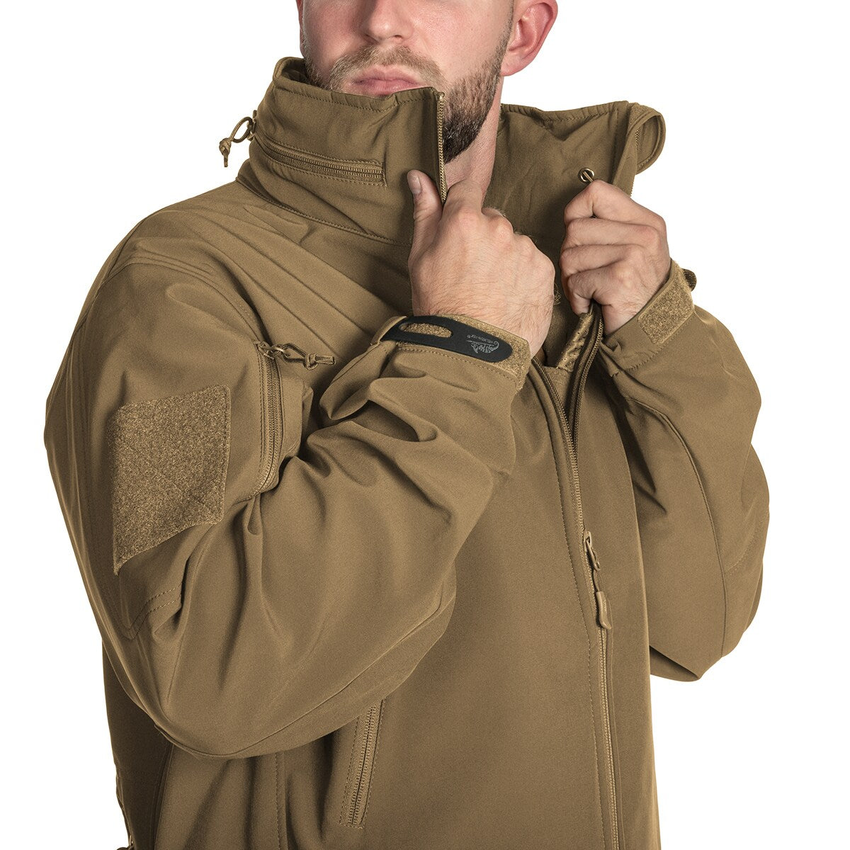 Kurtka Helikon Gunfighter Softshell Shark Skin Windblocker - Coyote