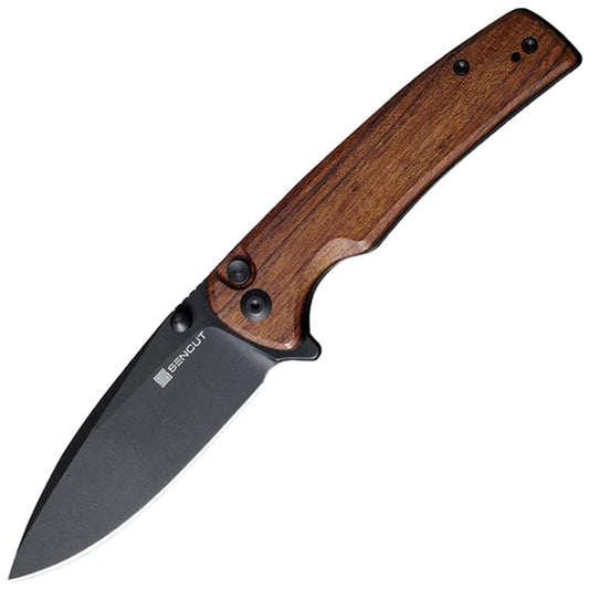 Nóż składany WE Knife Sencut Sachse - Guibourtia Wood