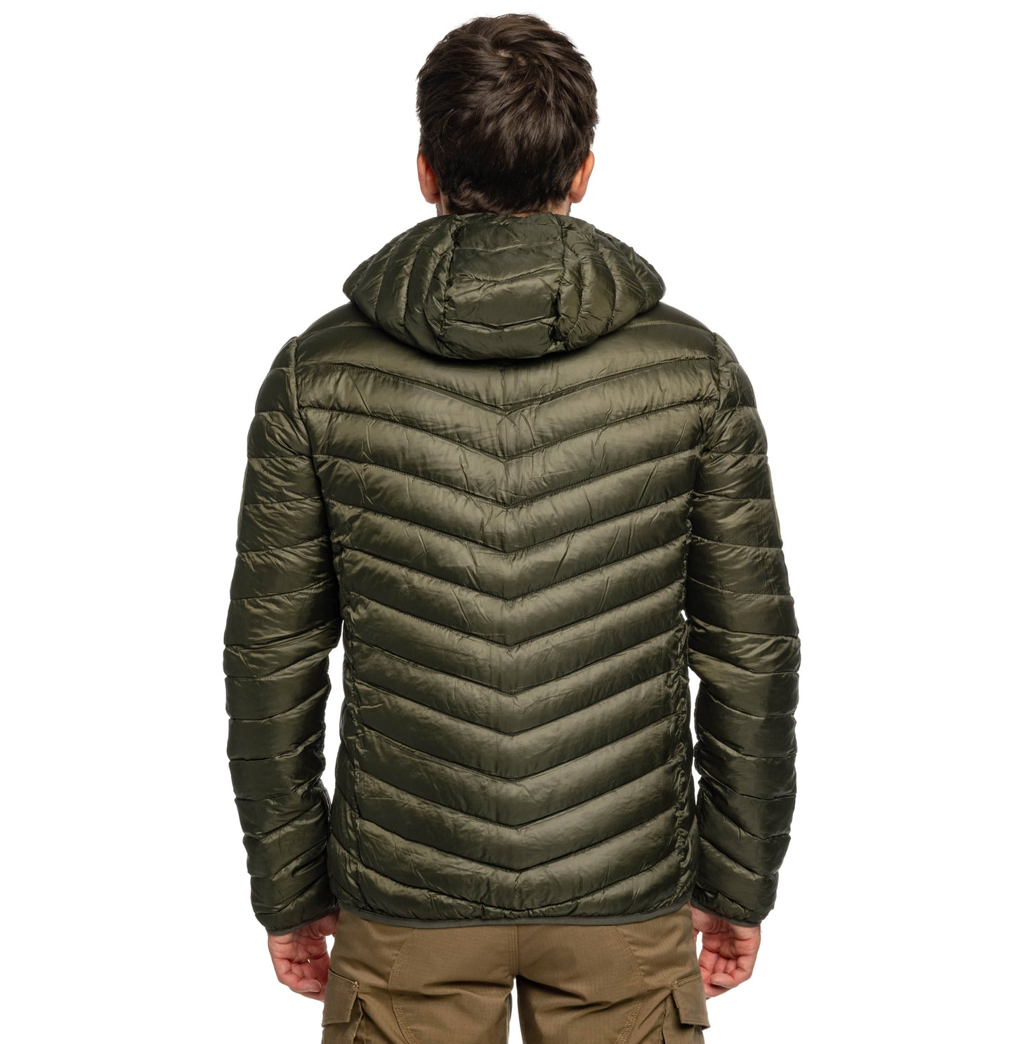 Kurtka puchowa dwustronna Texar Reverse - Olive/wz.93 Pantera PL Woodland