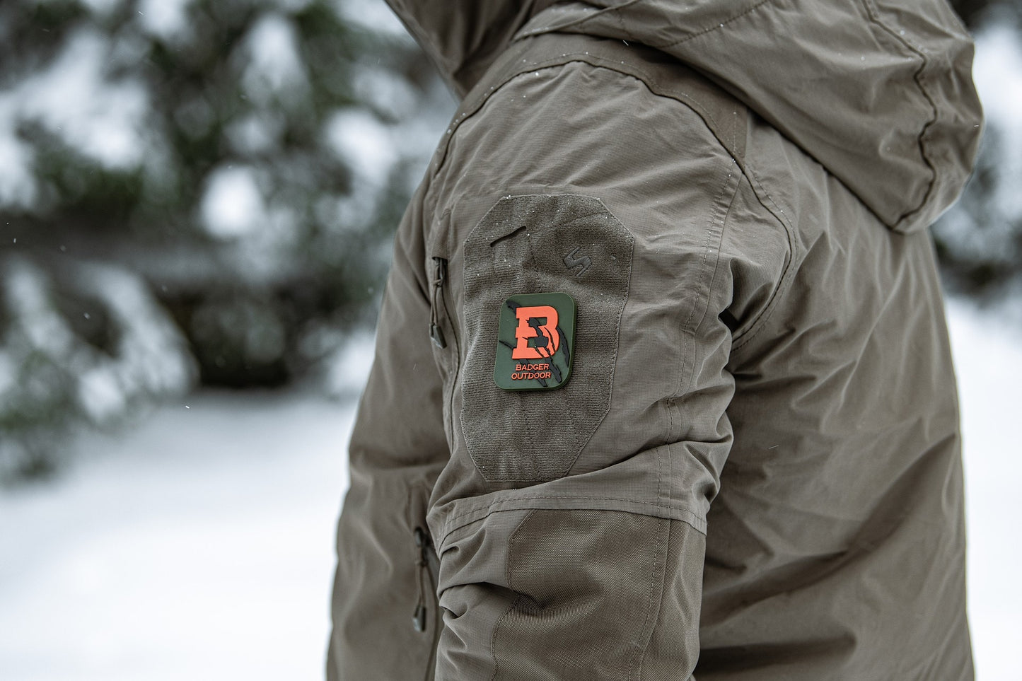 Naszywka PVC 3D Badger Outdoor