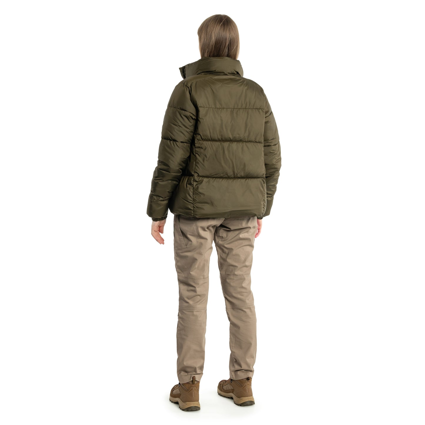 Kurtka damska Columbia Puffect Jacket - Olive Green