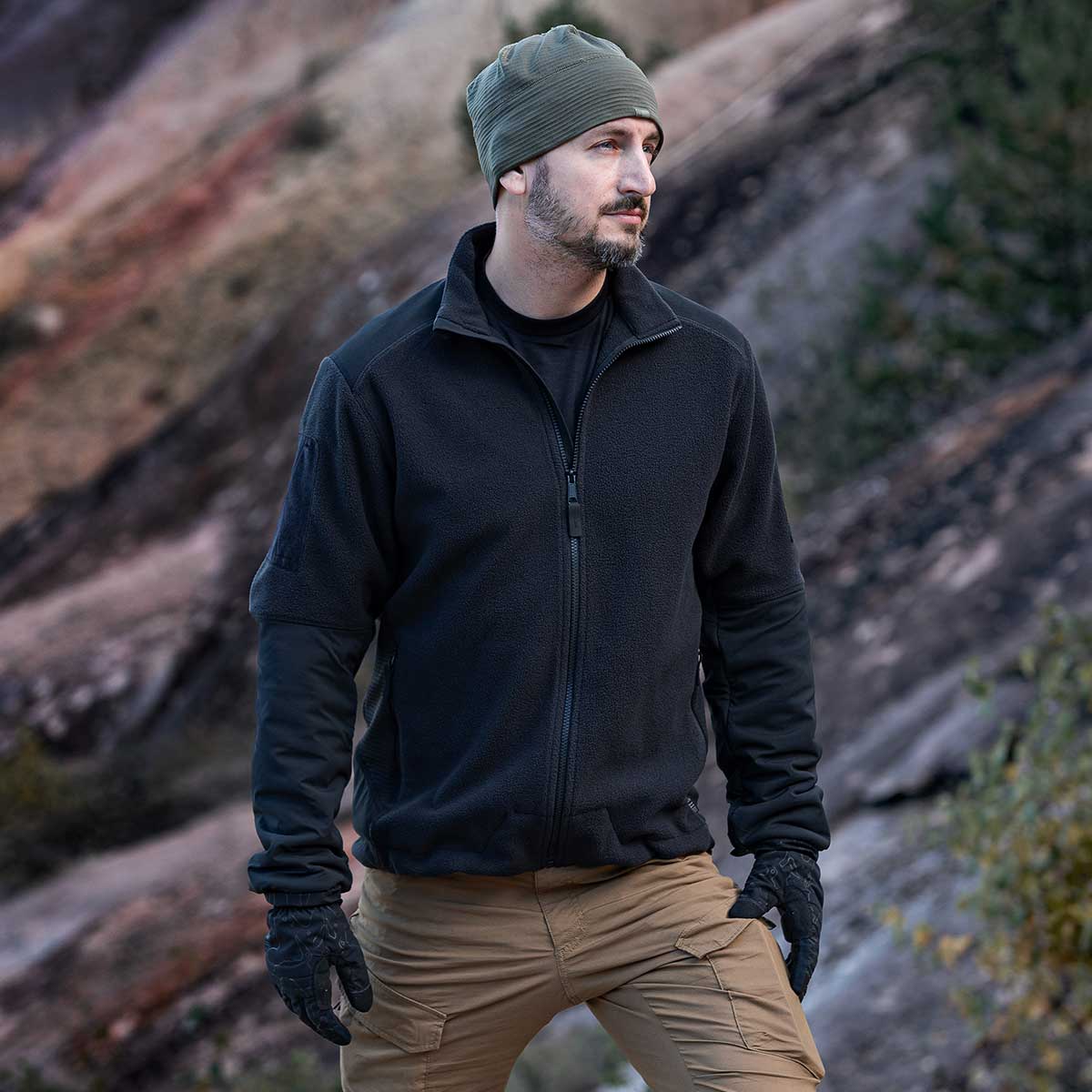Polar 5.11 Bastion Tactical Fleece - Black