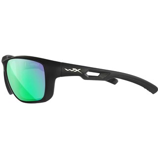 Okulary taktyczne Wiley X WX Aspect Captivate - Polarized Green Mirror/Matte Black