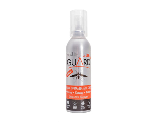 Repelent na komary, kleszcze i meszki Moskito Guard Ikarydyna 20% - balsam 75 ml