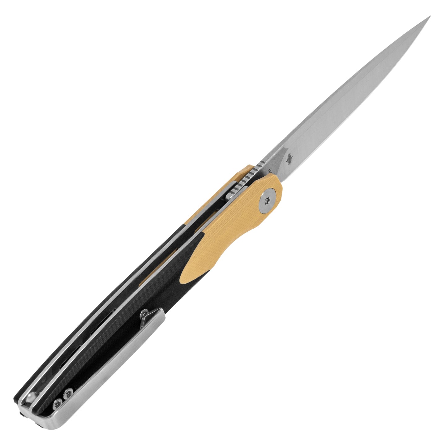 Nóż składany Bestechman Lanza G10 - Black/Coyote