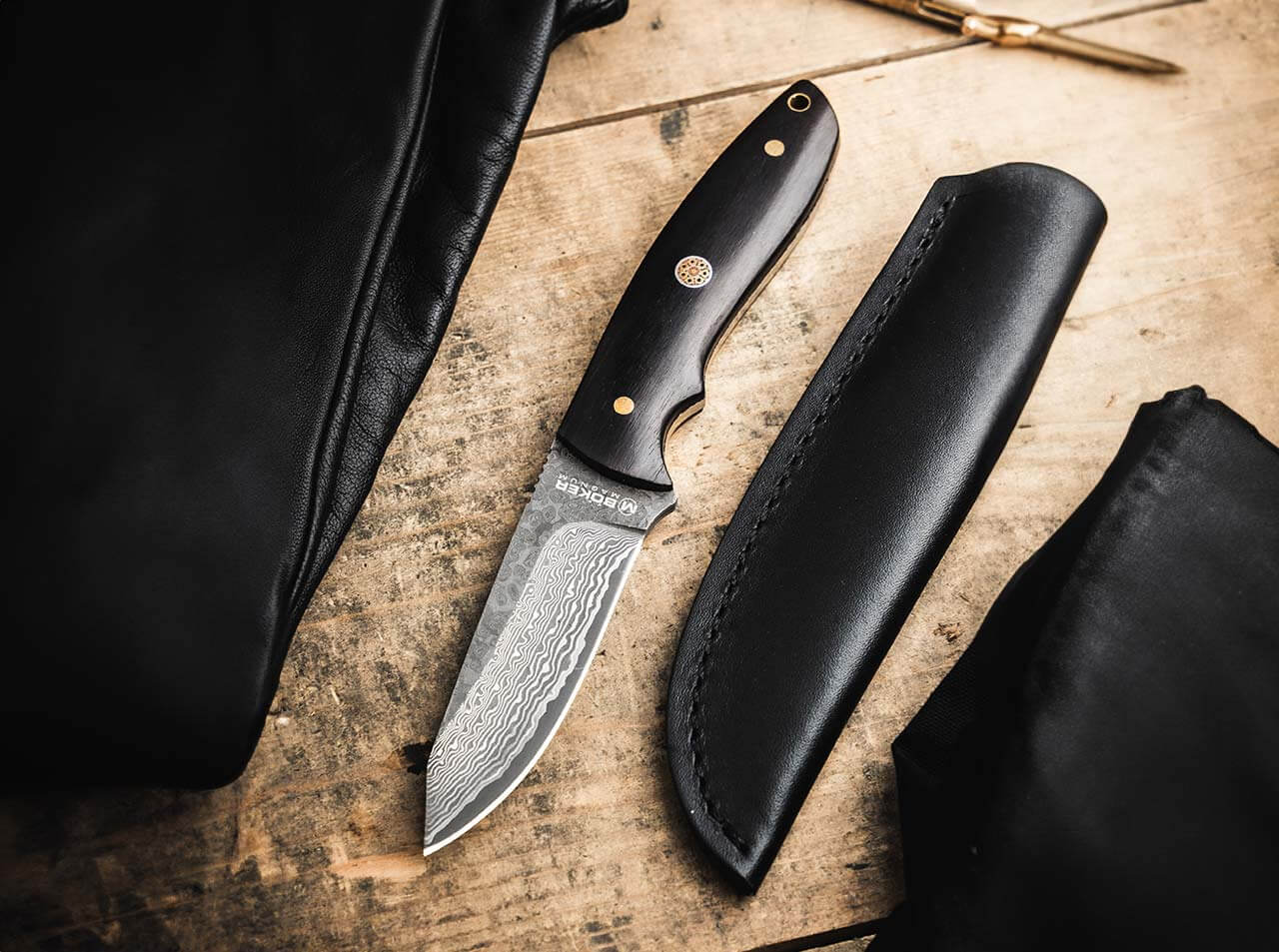 Nóż Boker Magnum Vernery Damast