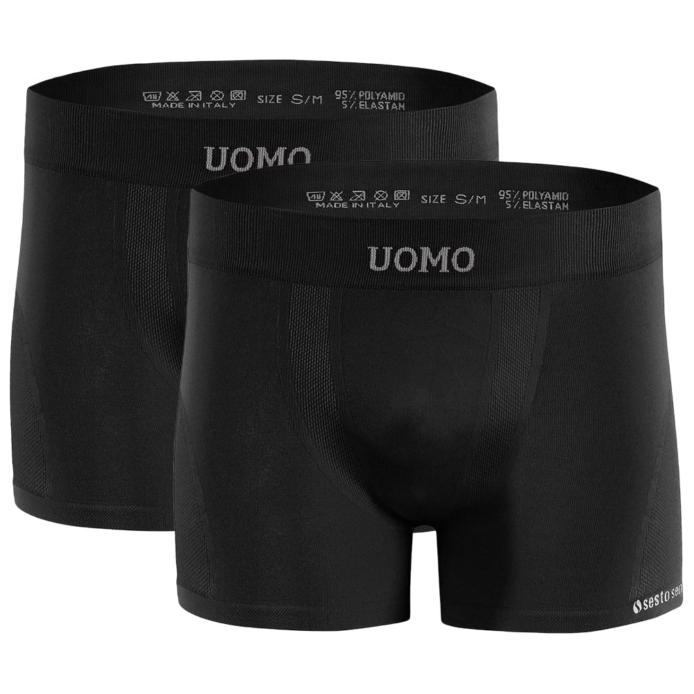 Bokserki Sesto Senso Solar Black - 2 pary
