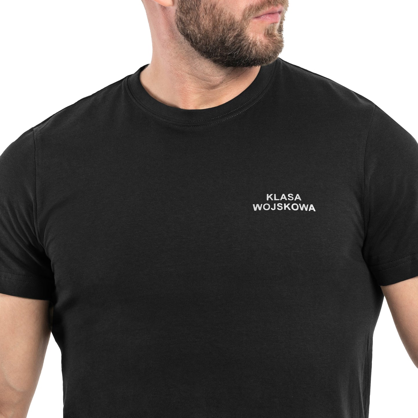 Koszulka T-Shirt MaxPro-Tech "Klasa wojskowa" v2 - Black