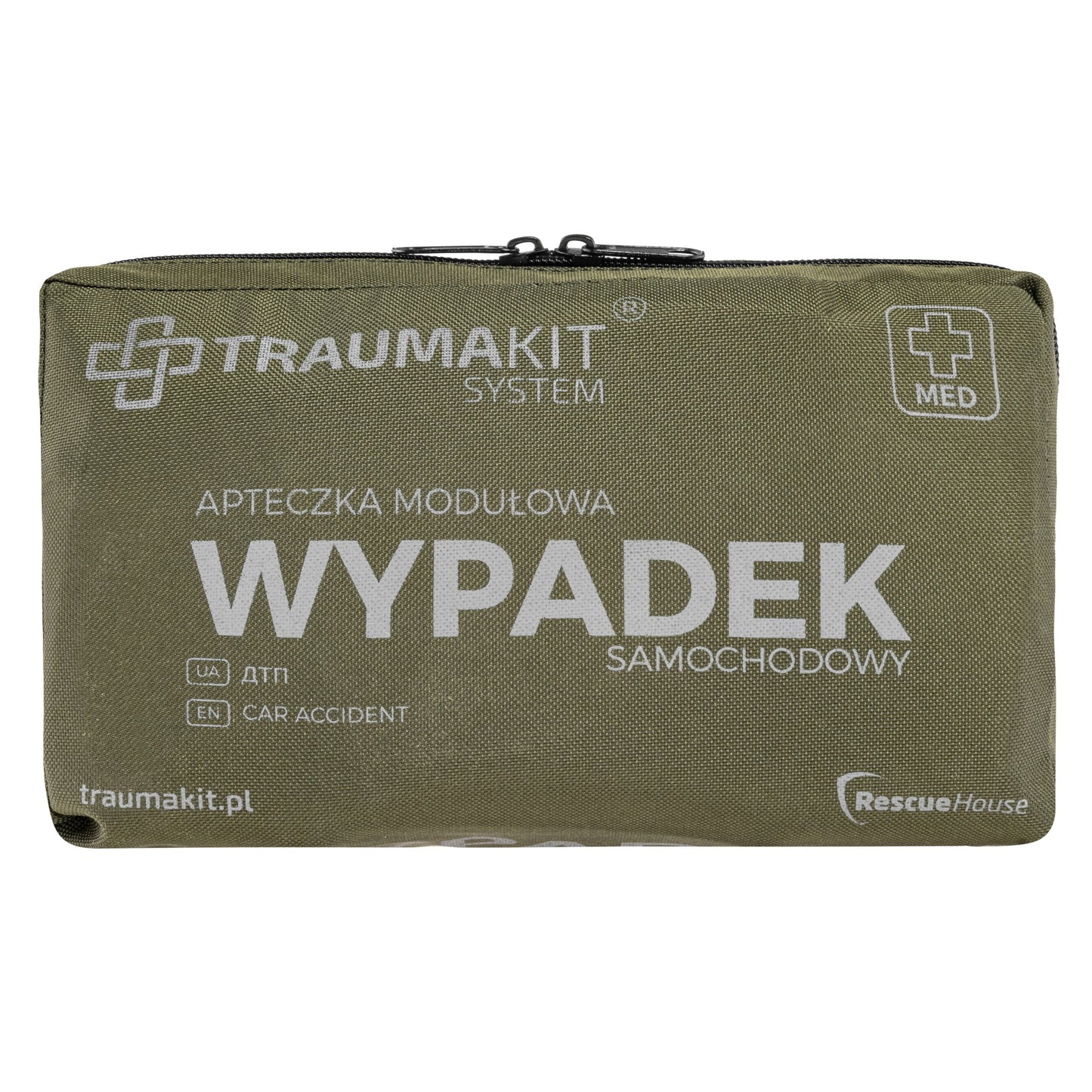 Apteczka modułowa AedMax Trauma Kit W Zielona - Wypadek