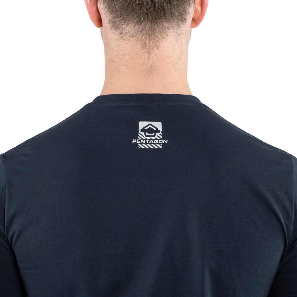 Koszulka T-Shirt Pentagon Ageron "Go Tactical" - Midnight Blue