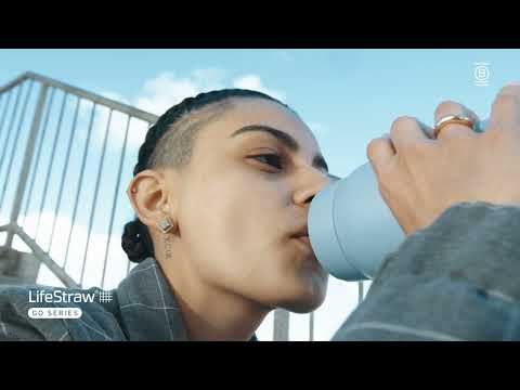Butelka z filtrem LifeStraw Go 2.0 Stainless Steel 1000 ml - Polar White