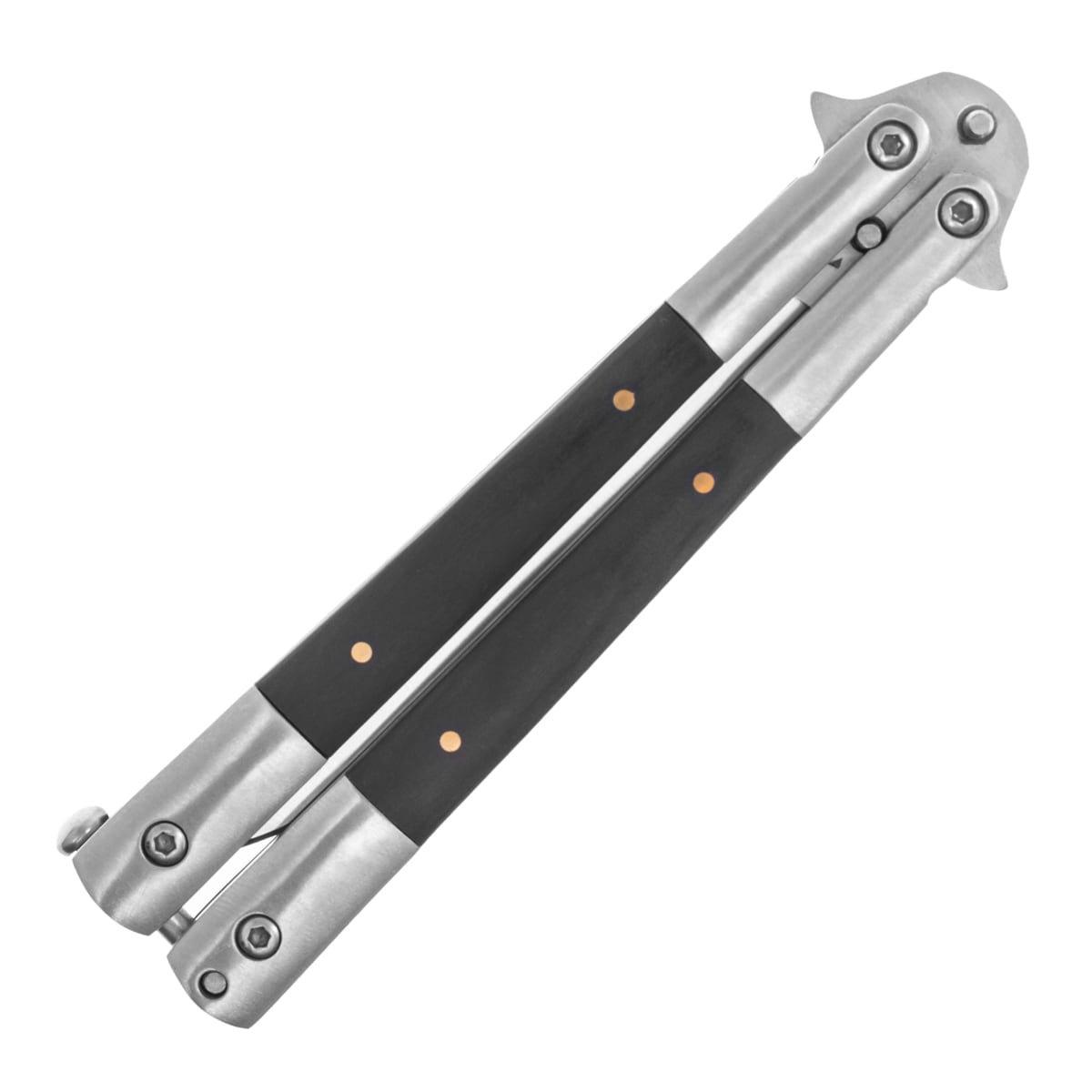 Nóż składany motylek Boker Magnum Balisong Wood