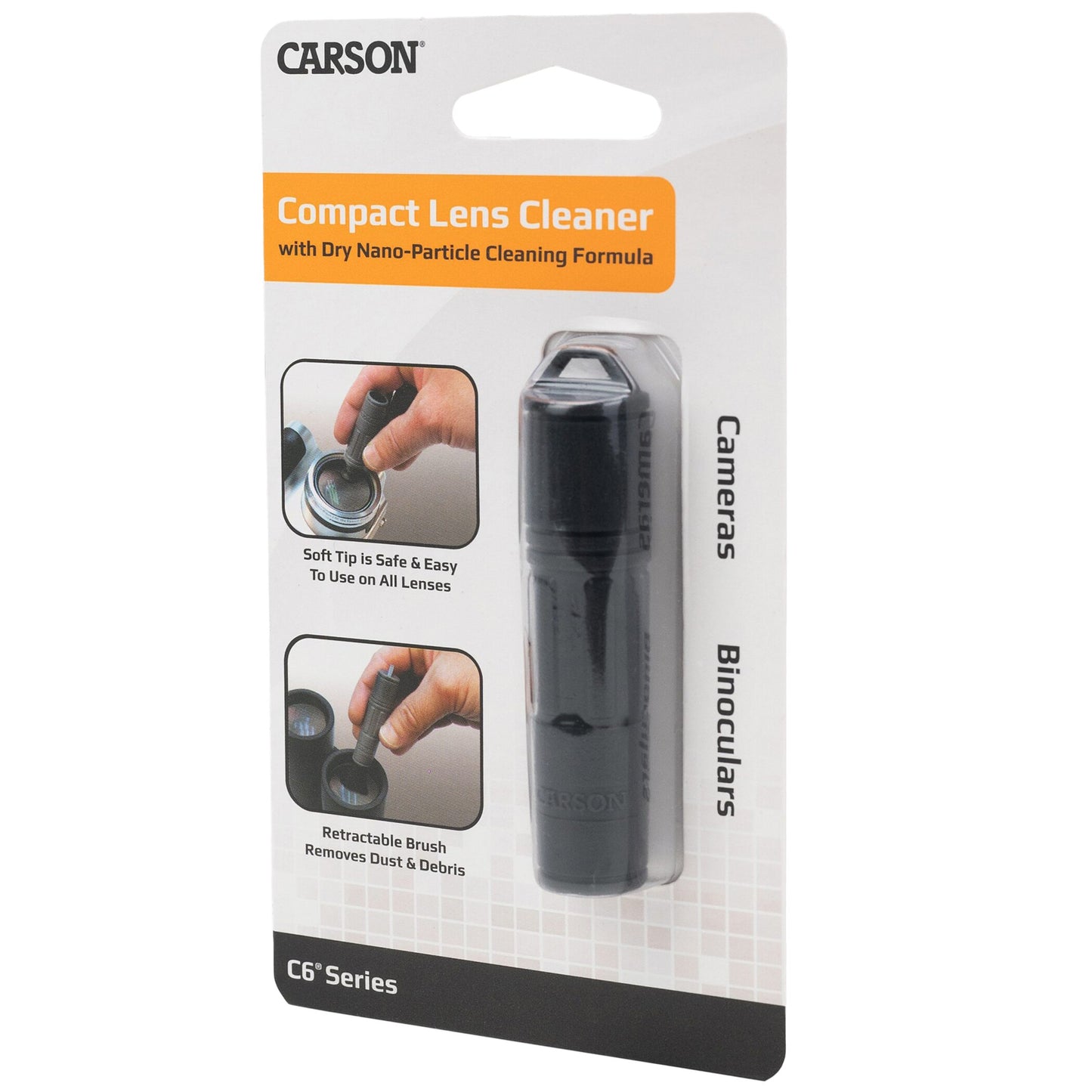 Przyrząd do czyszczenia optyki Carson C6 Compact Lens Cleaner
