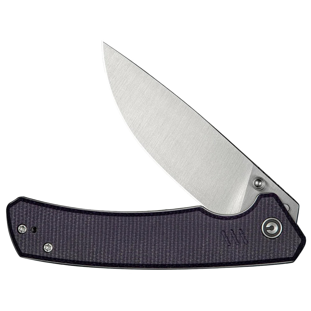 Nóż składany Civivi Merit - Satin/Purple Canvas Micarta