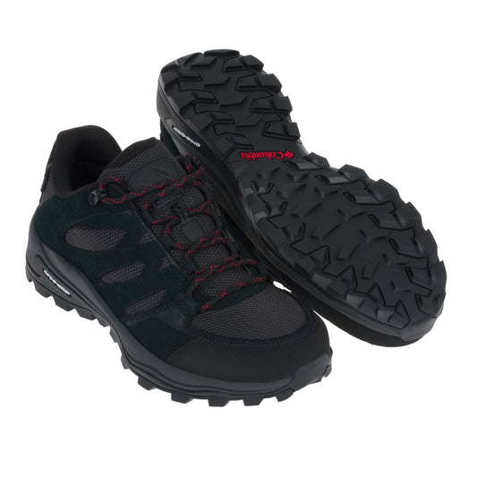 Buty Columbia Redmond IV Waterproof - Black/Mountain Red