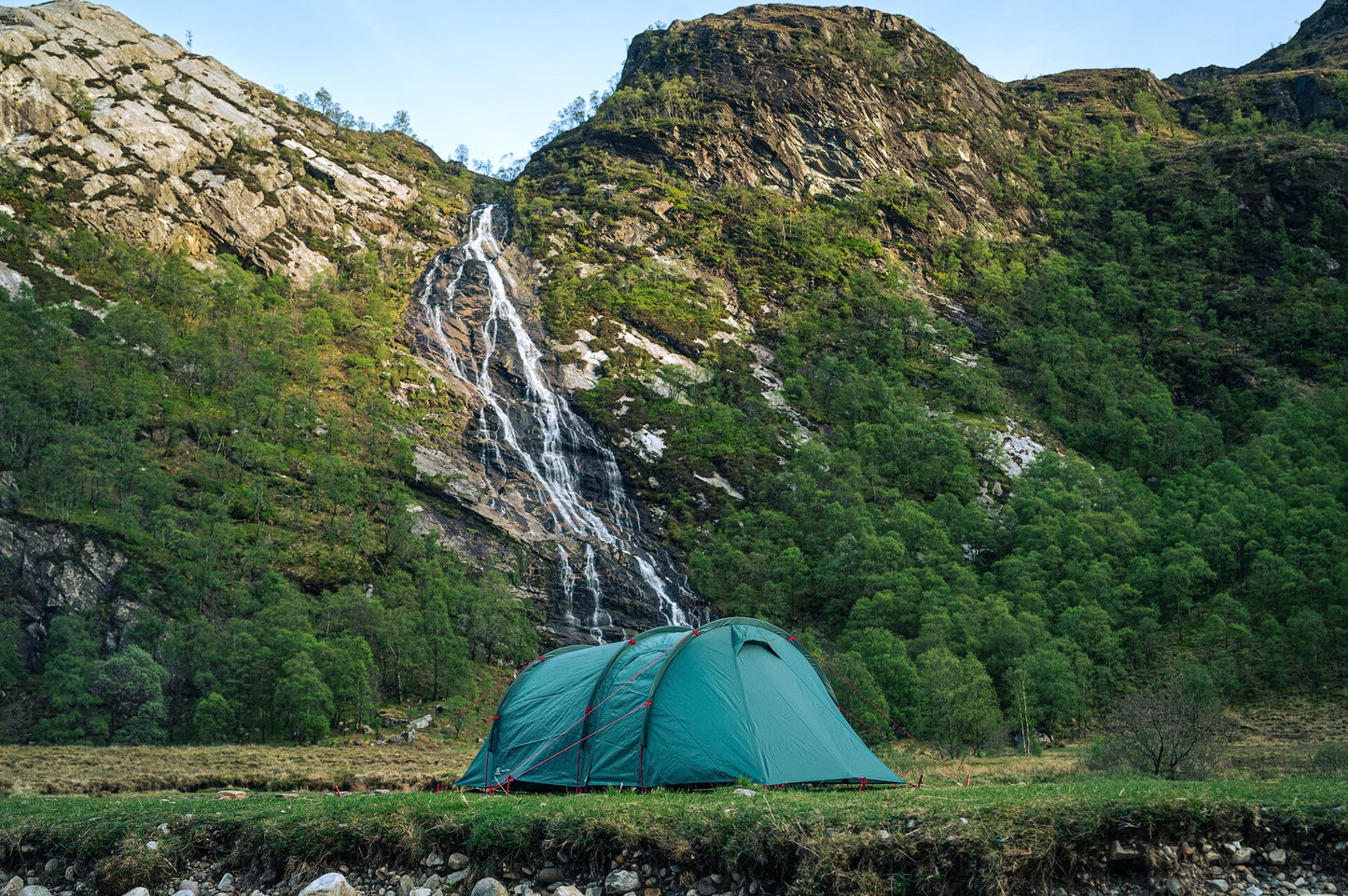 Namiot 2-osobowy Highlander Outdoor Respite Extended Tunnel Tent - Pine Green