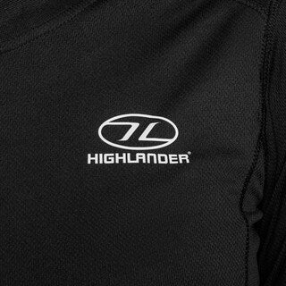 Koszulka termoaktywna damska Highlander Outdoor Long Sleeve Climate-X - Black
