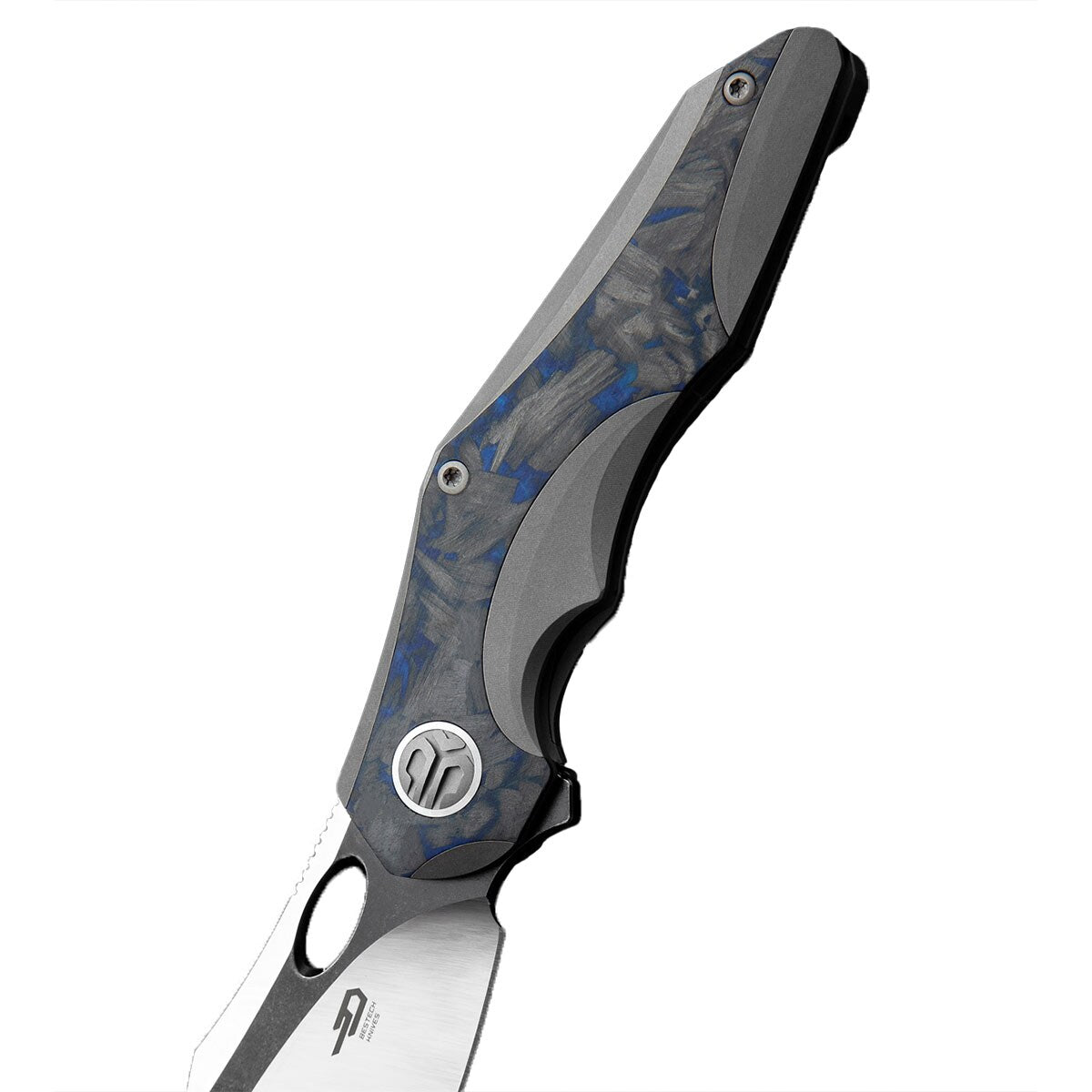 Nóż składany Bestech Knives Nogard Silver Blade - Gray
