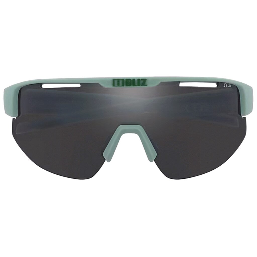 Okulary przeciwsłoneczne Bliz Matrix Small Nano Optics - Matte Green/Smoke Mirror Silver