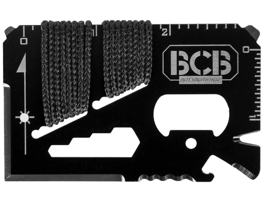 Karta survivalowa BCB Mini Work Tool Black